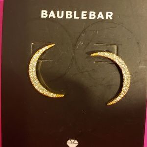 Baublebar Gold Moon Earrings